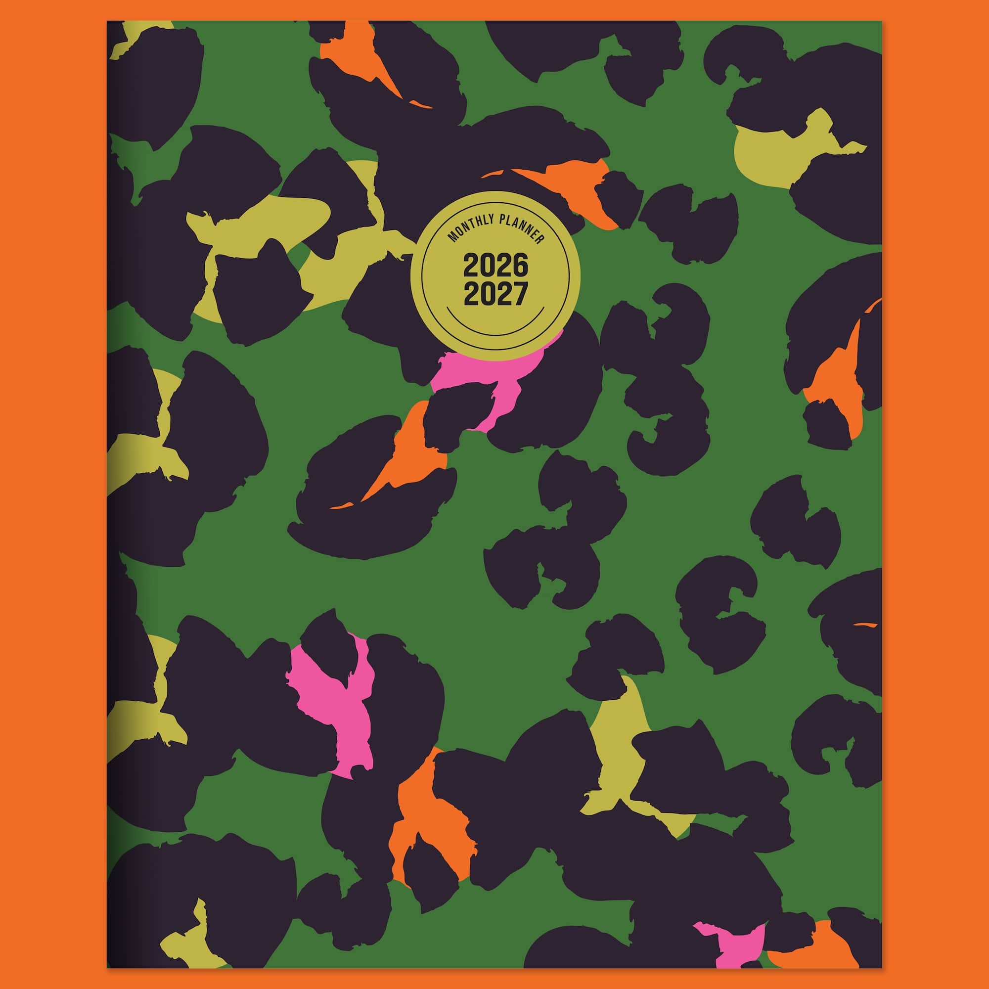 TF Publishing Large 2026-27 Lucky Leopard Monthly Planner